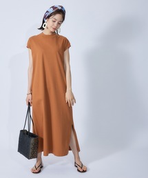 ROPE' | リサイクルコットンジャージーキャップスリーブワンピース(ワンピース)