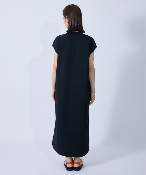 ROPE'（ロペ）の「リサイクルコットンジャージーキャップスリーブワンピース（ワンピース・レディース・ブラック/ブラウン・38）」の22枚目の写真