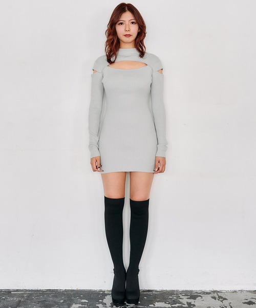 SPIRALGIRL（スパイラルガール）の「【丈が選べる SHORT】美脚ニーハイブーツ（ブーツ・レディース・ブラック・SMALL/MEDIUM/LARGE）」の2枚目の写真