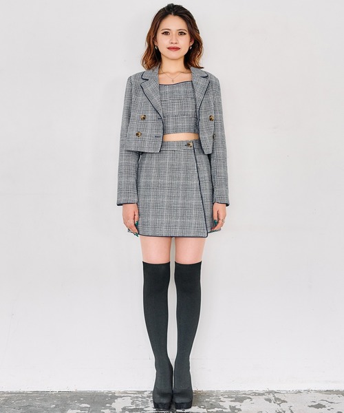 SPIRALGIRL（スパイラルガール）の「【丈が選べる SHORT】美脚ニーハイブーツ（ブーツ・レディース・ブラック・SMALL/MEDIUM/LARGE）」の20枚目の写真