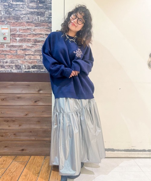 SPINNS（スピンズ）の「4リボンビーズネックレス（ネックレス・レディース・クリア/シルバー/ブラック系その他/A・ONESIZE）」の7枚目の写真