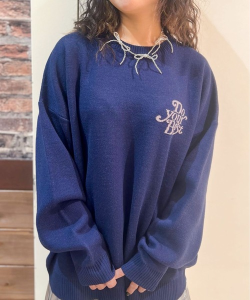 SPINNS（スピンズ）の「4リボンビーズネックレス（ネックレス・レディース・クリア/シルバー/ブラック系その他/A・ONESIZE）」の6枚目の写真