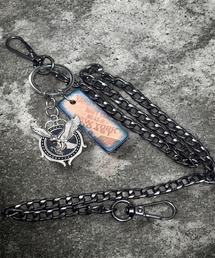 ウォレットチェーン ブラック BENDER TOKYO ウォレットチェーン シルバーウォレットチェーン