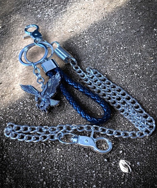 セール】1004ST 喜平 ウォレットチェーン ストリート スケーター