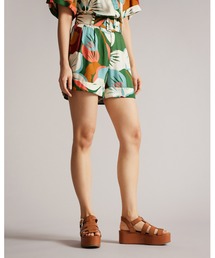 Ted Baker | ERLENA トロピカルプリント ショートパンツ(その他パンツ)