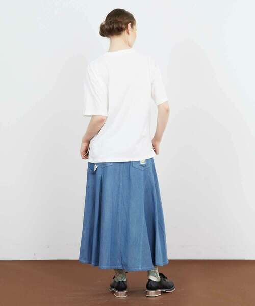 FRAPBOIS（フラボア）の「マッシュルームT（Tシャツ/カットソー・レディース・ホワイト/ネイビー・1/2）」の19枚目の写真