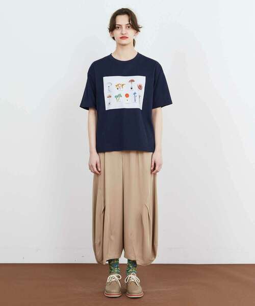 FRAPBOIS（フラボア）の「マッシュルームT（Tシャツ/カットソー・レディース・ホワイト/ネイビー・1/2）」の22枚目の写真
