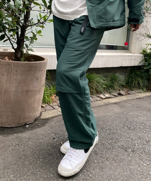 WILD THINGS（ワイルドシングス）の「【WILD THINGS/ワイルドシングス】別注フリースランニングパンツ（その他パンツ・メンズ・ブラック/グリーン・MEDIUM/LARGE）」の17枚目の写真