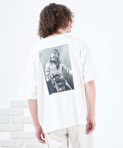 NIDO（ニド）の「NIDO×LIFE ビッグ半袖Ｔシャツ（Tシャツ/カットソー・メンズ・ブラック/ホワイト系1/ホワイト系2・FREE）」の3枚目の写真