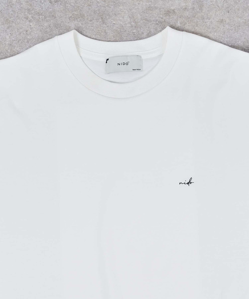 NIDO（ニド）の「NIDO×LIFE ビッグ半袖Ｔシャツ（Tシャツ/カットソー・メンズ・ブラック/ホワイト系1/ホワイト系2・FREE）」の17枚目の写真