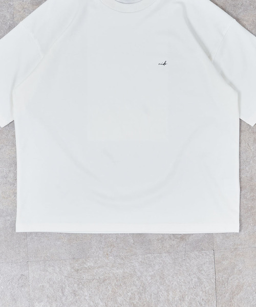 NIDO（ニド）の「NIDO×LIFE ビッグ半袖Ｔシャツ（Tシャツ/カットソー・メンズ・ブラック/ホワイト系1/ホワイト系2・FREE）」の7枚目の写真