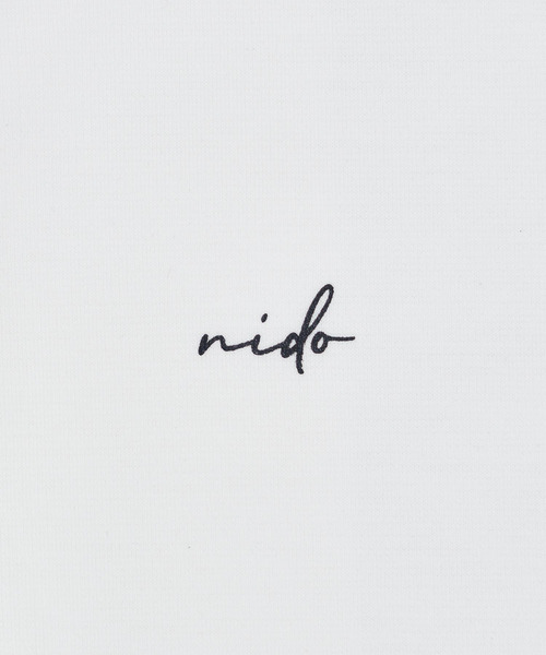 NIDO（ニド）の「NIDO×LIFE ビッグ半袖Ｔシャツ（Tシャツ/カットソー・メンズ・ブラック/ホワイト系1/ホワイト系2・FREE）」の15枚目の写真