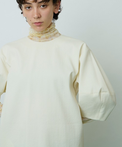 【Whim Gazette】 THE PAUSEランタンスリーブキルトワンピース v_P18KV8_02.jpg?$500$