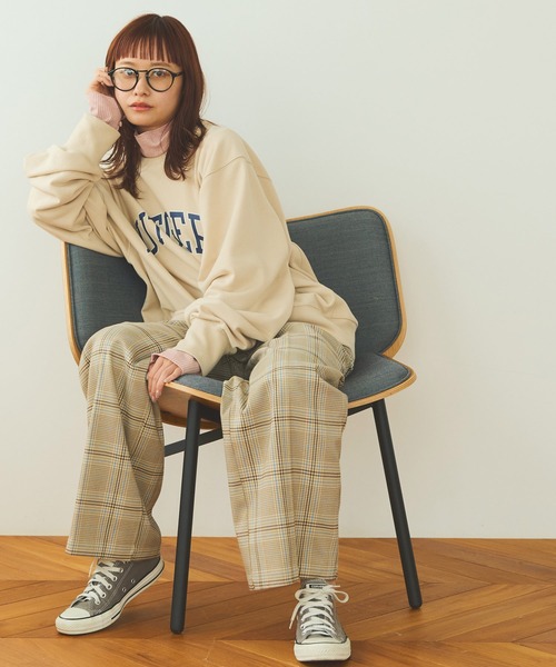 Crisp（クリスプ）の「センタープレスパンツ（チノパンツ・レディース・ベージュ/ブラウン/アイボリー・FREE）」の18枚目の写真