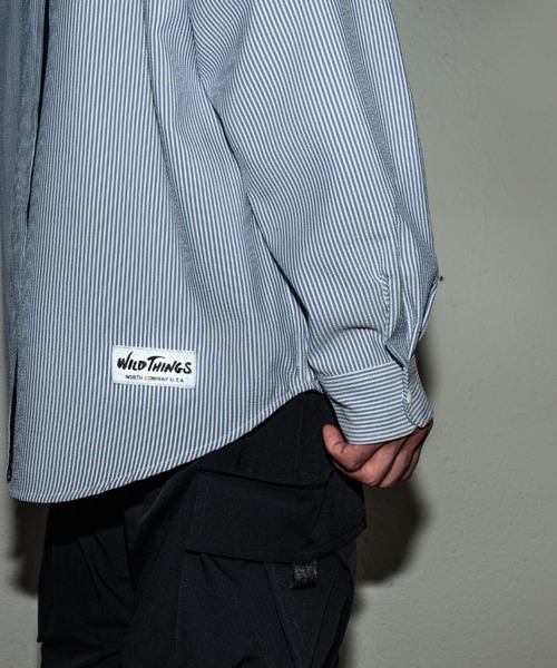 WILD THINGS（ワイルドシングス）の「narifuri × WILD THINGS ベンチレーションデナリシャツ（シャツ/ブラウス・メンズ・グレー/ネイビー・X-LARGE/LARGE/MEDIUM/SMALL）」の15枚目の写真