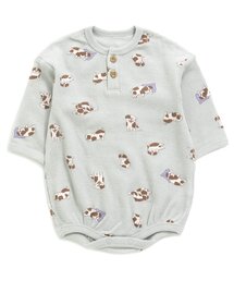 WEB限定 ワッフル ボディースーツ