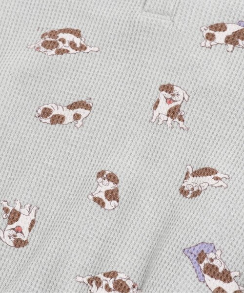 apres les cours（アプレレクール）の「WEB限定 ワッフル ボディースーツ（肌着・キッズ・オフホワイト/ピンク/ミント/ラベンダー/その他3/キナリ・80/70）」の20枚目の写真