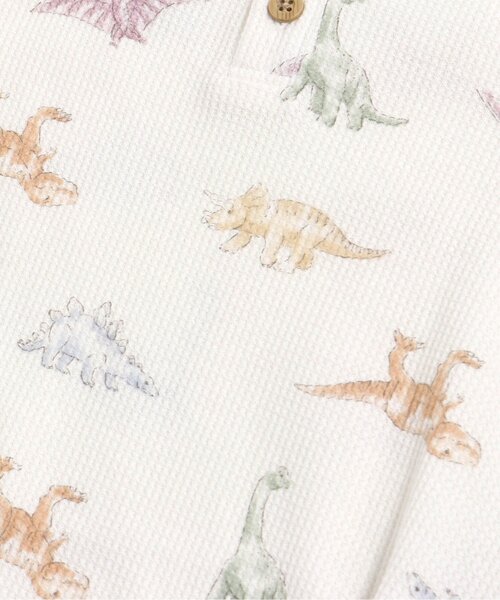 apres les cours（アプレレクール）の「WEB限定 ワッフル ボディースーツ（肌着・キッズ・オフホワイト/ピンク/ミント/ラベンダー/その他3/キナリ・80/70）」の21枚目の写真