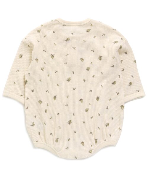 apres les cours（アプレレクール）の「WEB限定 ワッフル ボディースーツ（肌着・キッズ・オフホワイト/ピンク/ミント/ラベンダー/その他3/キナリ・80/70）」の8枚目の写真