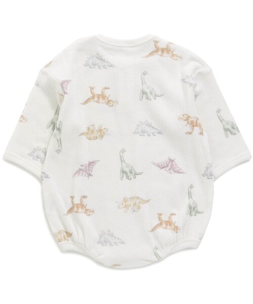 apres les cours（アプレレクール）の「WEB限定 ワッフル ボディースーツ（肌着・キッズ・オフホワイト/ピンク/ミント/ラベンダー/その他3/キナリ・80/70）」の11枚目の写真