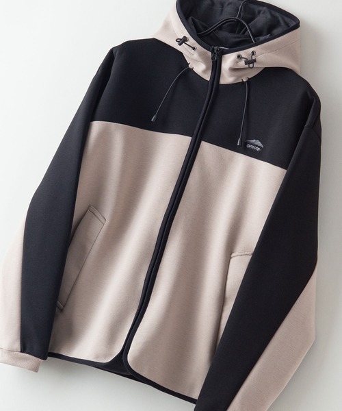 OUTDOOR PRODUCTS(アウトドアプロダクツ)の「【OUTDOOR PRODUCTS/アウトドアプロダクツ】防風 ダンボールフルジップパーカー ビッグシルエット ワンポイントブランドロゴ(パーカー・メンズ・ブラック/ベージュ/カーキ/杢グレー・MEDIUM/LARGE/X-LARGE)」の17枚目の写真