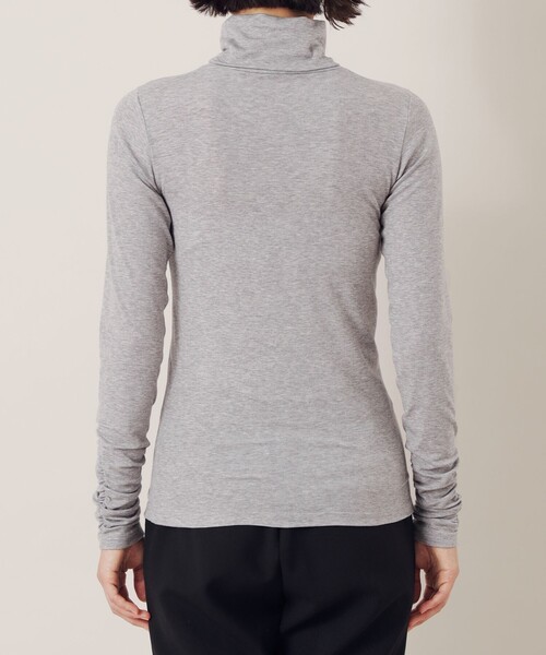 EPOCA THE SHOP（エポカザショップ）の「タートルネックカットソー（Tシャツ/カットソー・レディース・チャコールグレー/オフホワイト/ブラック・38）」の11枚目の写真
