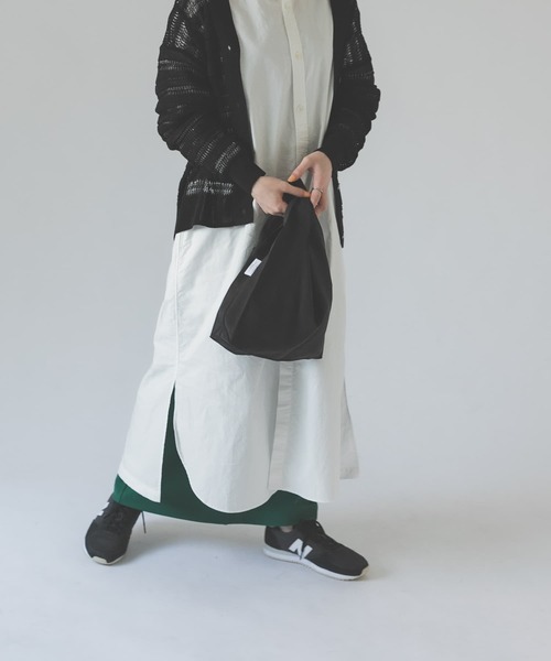 URBAN RESEARCH DOORS（アーバンリサーチドアーズ）の「DOORS LIVING PRODUCT　コンビニバッグ（エコバッグ/サブバッグ・レディース・ブラック/モカ・-）」の10枚目の写真