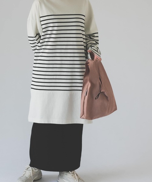 URBAN RESEARCH DOORS（アーバンリサーチドアーズ）の「DOORS LIVING PRODUCT　コンビニバッグ（エコバッグ/サブバッグ・レディース・ブラック/モカ・-）」の11枚目の写真