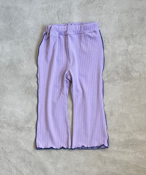 MARKEY'S(マーキーズ)の「【HungryHeart】フレアパンツ(80~130cm)(レギンス/スパッツ・キッズ・ブラック/ベージュ/ブラウン/ラベンダー・90/100/110/120/130/80)」の5枚目の写真