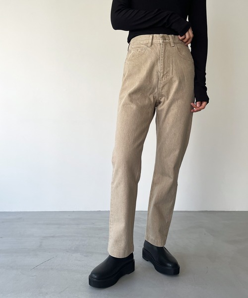 CANAL JEAN（キャナルジーン）の「El mar(エルマール) フェイクレザーバックZIPラウンドブーツ（ブーツ・レディース・ブラック・24/25/24.5/23.5）」の3枚目の写真