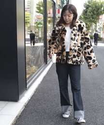 jakke（ジャッキー）の「【JAKKE/ジャッキー】レオパードフェイク 