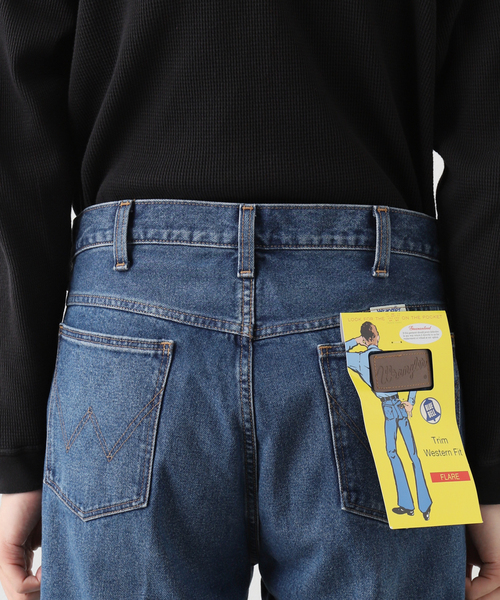 Wrangler（ラングラー）の「【Wrangler / ラングラー】 FLARE JEAN フレアデニム（デニムパンツ・メンズ・ブルー/ブラック系その他・MEDIUM/LARGE/SMALL）」の8枚目の写真