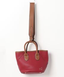 maison vert（メゾンヴェール）の「【シュリンク合皮・軽量】変形2WAYミニバッグ（トートバッグ）」