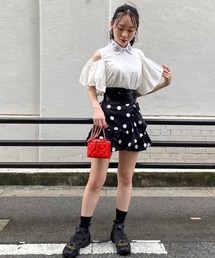 【WEBSTORE 限定商品】ドットミニスカート