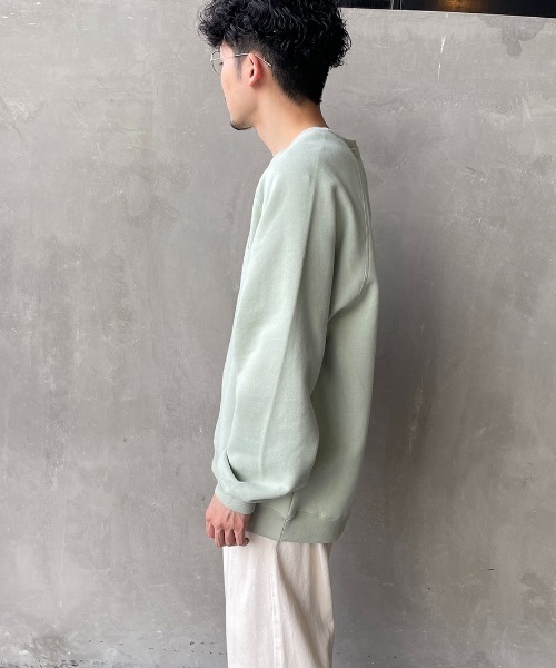 RVCA（ルーカ）の「[RVCA/ルーカ] HAMPTON バックロゴプリントクルーネックスウェット（スウェット・レディース・ホワイト/ブラック/ライトグリーン・S/M/L）」の20枚目の写真