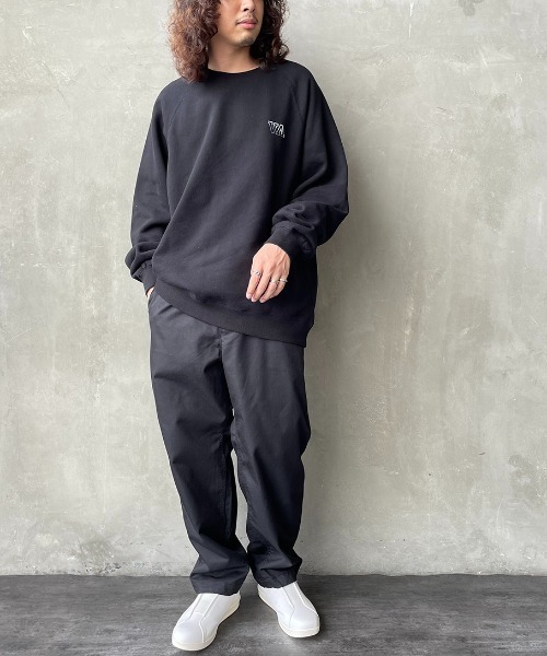 RVCA（ルーカ）の「[RVCA/ルーカ] HAMPTON バックロゴプリントクルーネックスウェット（スウェット・レディース・ホワイト/ブラック/ライトグリーン・S/M/L）」の7枚目の写真