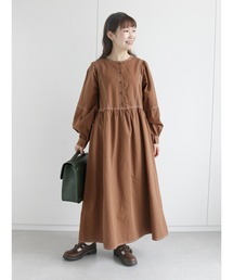 ehka sopo | 配色ステッチワンピース(ワンピース)