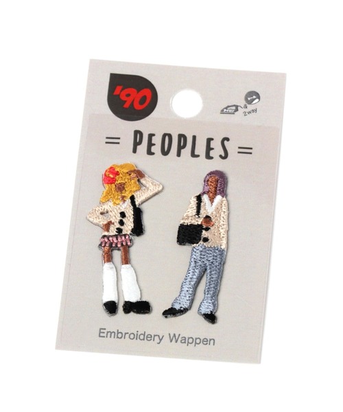 niko and...（ニコアンド）の「ピープルワッペンシール（ステッカー/テープ・レディース・その他1/その他2・0）」の2枚目の写真