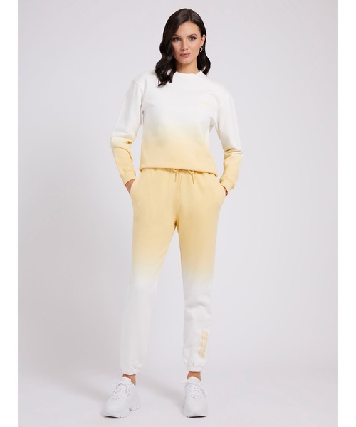 Guess（ゲス）の「Anise Sweat Jogger Pants（スウェットパンツ・レディース・ピンク/イエロー/ライトグリーン・MEDIUM/LARGE/SMALL/X-SMALL）」の6枚目の写真