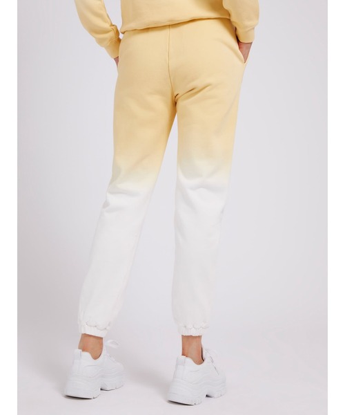 Guess（ゲス）の「Anise Sweat Jogger Pants（スウェットパンツ・レディース・ピンク/イエロー/ライトグリーン・MEDIUM/LARGE/SMALL/X-SMALL）」の4枚目の写真