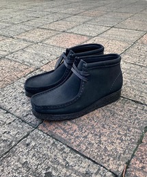 Wallabee Boot Black Suede