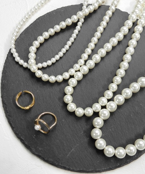 minia(ミニア)の「パールネックレス(ネックレス・レディース・その他6/その他8/その他10/その他12・FREE)」の1枚目の写真