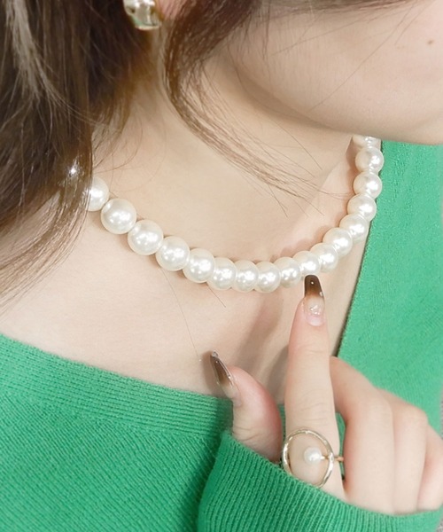 minia(ミニア)の「パールネックレス(ネックレス・レディース・その他6/その他8/その他10/その他12・FREE)」の4枚目の写真