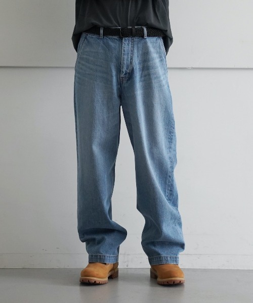 order(オーダー)の「order loose denim pants used(デニムパンツ・メンズ・ライトインディゴブルー/ブラック・XS/S/M/L/XL/XXS)」の13枚目の写真