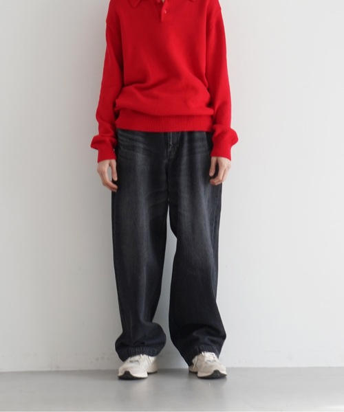 order(オーダー)の「order loose denim pants used(デニムパンツ・メンズ・ライトインディゴブルー/ブラック・XS/S/M/L/XL/XXS)」の9枚目の写真