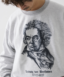 【THRIFTY LOOK / スリフティールック】別注 heavy print sweat