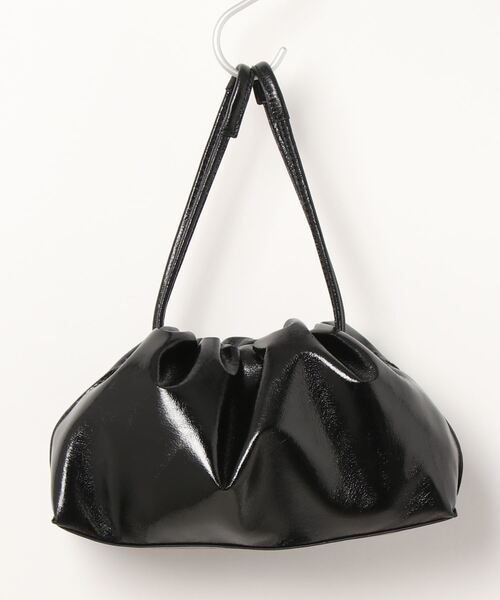 N.（N. Natural Beauty Basic）（エヌエヌナチュラルビューティーベーシック）の「ドロストクラッチショルダーバッグ（トートバッグ・レディース・シルバー/ブラック・ﾌﾘ-）」の3枚目の写真