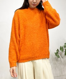 Meli rich | ループヤーンオーバーサイズニット(ニット/セーター)