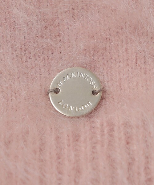 MACKINTOSH LONDON（マッキントッシュ ロンドン）の「ファーカシミヤニットプルオーバー（ニット/セーター・レディース・ベージュ/ピンク系その他2・38）」の9枚目の写真