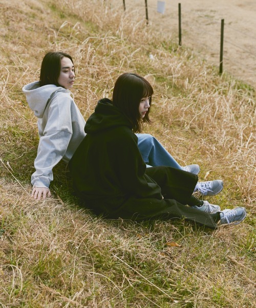 flaner（フラネ）の「Loose tuck denim pants/ルーズタックデニムパンツ（デニムパンツ・レディース・サックスブルー/ブラック・SMALL/MEDIUM/LARGE）」の4枚目の写真